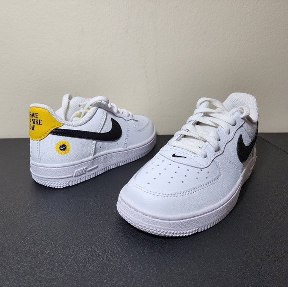 Nike Force 1 LV8 PS Have A Nike Day AF1 White Daisy Preschool DM4253-100 Sneaker - Picture 3 of 11